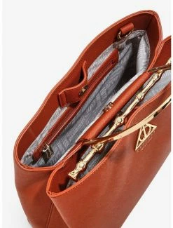 Loungefly Harry Potter Cognac Wand Handbag - BoxLunch Exclusive -Disney Mad Store 12099857 av3
