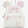 Loungefly Disney Minnie Mouse Iridescent Sequin Mini Backpack - BoxLunch Exclusive