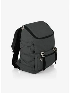 Boxlunch On The Go Traverse Heathered Gray Cooler Backpack -Disney Mad Store 13033386 av3
