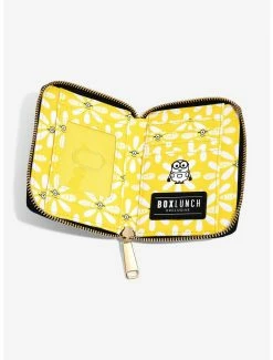 Minions Artist Series Figural Tie-Dye Small Zip Wallet - BoxLunch Exclusive -Disney Mad Store 13181213 av2