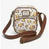 Loungefly Pokémon Pikachu & Eevee Floral Crossbody Bag - BoxLunch Exclusive
