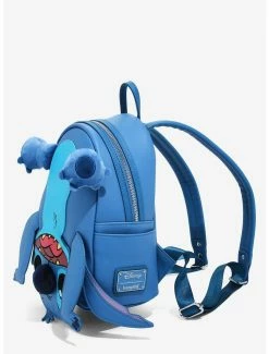Loungefly Disney Lilo & Stitch Upside Down Figural Mini Backpack - BoxLunch Exclusive -Disney Mad Store 14334240 av2