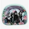 Boxlunch Disney Villains Floral Cosmetic Bag Set