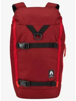 Boxlunch Nixon Hauler 25L Burgundy Fire Backpack