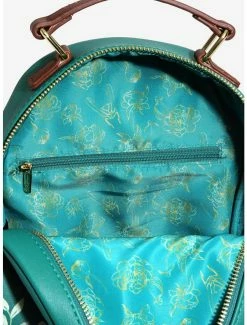 Loungefly Marvel Loki Floral Mini Backpack - BoxLunch Exclusive -Disney Mad Store 15055438 av5