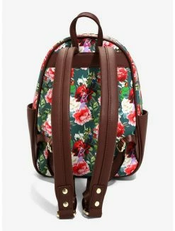 Loungefly Disney Robin Hood Characters Floral Mini Backpack - BoxLunch Exclusive -Disney Mad Store 15068598 av2