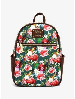 Loungefly Disney Robin Hood Characters Floral Mini Backpack - BoxLunch Exclusive