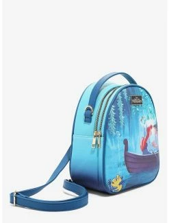 Disney The Little Mermaid Ariel & Eric Kiss The Girl Scene Light-Up Mini Backpack - BoxLunch Exclusive -Disney Mad Store 15466303 av2