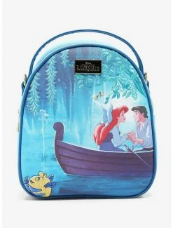 Disney The Little Mermaid Ariel & Eric Kiss The Girl Scene Light-Up Mini Backpack - BoxLunch Exclusive