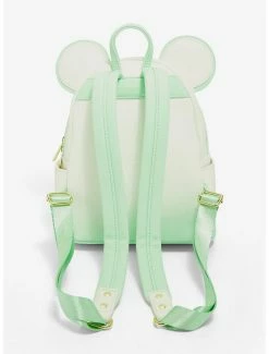 Loungefly Disney Minnie Mouse Pressed Flower Bow Mini Backpack - BoxLunch Exclusive -Disney Mad Store 15471851 av1