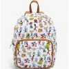 Nickelodeon Classic Characters Allover Print Mini Backpack - BoxLunch Exclusive
