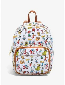Nickelodeon Classic Characters Allover Print Mini Backpack - BoxLunch Exclusive