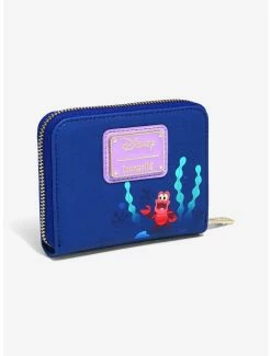 Loungefly The Little Mermaid Ariel Under The Sea Small Zip Wallet - BoxLunch Exclusive -Disney Mad Store 15939154 av1