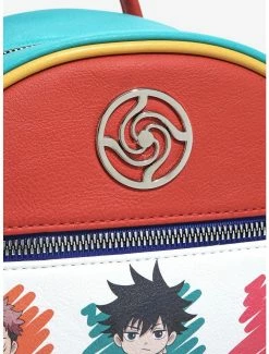 Jujutsu Kaisen Chibi Jujutsu Sorcerers Mini Backpack - BoxLunch Exclusive -Disney Mad Store 15939166 av3