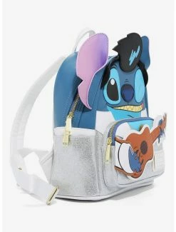 Loungefly Disney Lilo & Stitch Elvis Stitch Figural Mini Backpack - BoxLunch Exclusive -Disney Mad Store 15939223 av1