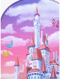 Loungefly Disney Beauty And The Beast Castle Portrait Mini Backpack - BoxLunch Exclusive -Disney Mad Store 16051440 av4