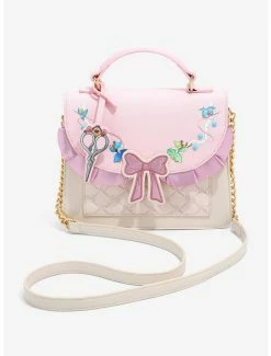 Danielle Nicole Disney Cinderella Sewing Mice Crossbody Bag - BoxLunch Exclusive
