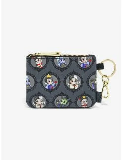 Loungefly Disney Villains Chibi Portraits Crossbody Bag & Coin Purse Set - BoxLunch Exclusive -Disney Mad Store 16051783 av4