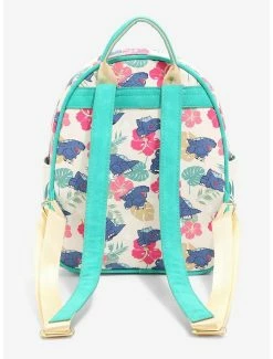 Godzilla Chibi Godzilla Tropical Floral Mini Backpack - BoxLunch Exclusive -Disney Mad Store 16051789 av2