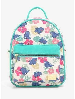 Godzilla Chibi Godzilla Tropical Floral Mini Backpack - BoxLunch Exclusive