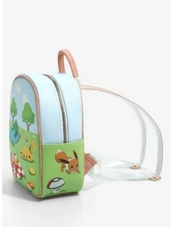 Pokémon Bulbasaur & Pikachu Picnic Mini Backpack - BoxLunch Exclusive -Disney Mad Store 16096132 av2