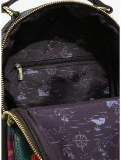 Loungefly Disney Peter Pan & Lost Boys Chibi Jungle Mini Backpack - BoxLunch Exclusive -Disney Mad Store 16190229 av4