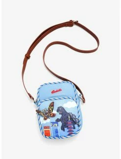 Godzilla Mothra & Godzilla Crossbody Bag - BoxLunch Exclusive