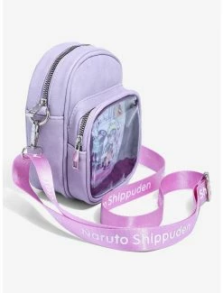 Naruto Shippuden Chibi Team 7 Pin Collector Crossbody Bag - BoxLunch Exclusive -Disney Mad Store 16196638 av3