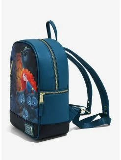 Loungefly Disney Pixar Brave Merida & DunBroch Bears Mini Backpack - BoxLunch Exclusive -Disney Mad Store 16196644 av2