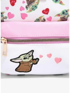 Star Wars The Mandalorian Grogu Hearts Crossbody Bag - BoxLunch Exclusive -Disney Mad Store 16334610 av3