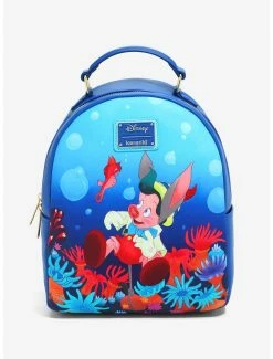 Loungefly Disney Pinocchio Underwater Mini Backpack - BoxLunch Exclusive