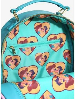 Loungefly Disney A Goofy Movie Roxanne & Max Kiss Mini Backpack - BoxLunch Exclusive -Disney Mad Store 16533064 av4