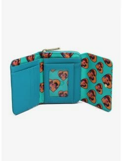 Loungefly Disney A Goofy Movie Roxanne & Max Kiss Small Zip Wallet - BoxLunch Exclusive -Disney Mad Store 16533066 av2