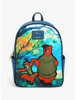 Boxlunch Loungefly Disney Robin Hood Robin & Little John Mini Backpack