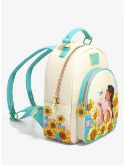Loungefly Disney Pocahontas Sunflowers Mini Backpack - BoxLunch Exclusive -Disney Mad Store 16533656 av1