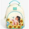 Loungefly Disney Pocahontas Sunflowers Mini Backpack - BoxLunch Exclusive