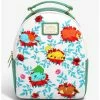 Loungefly Pokémon Sleeping Floral Mini Backpack - BoxLunch Exclusive