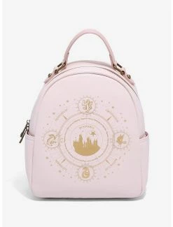 Harry Potter Hogwarts Castle & House Emblems Mini Backpack - BoxLunch Exclusive
