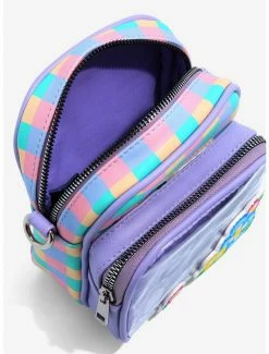 Nintendo Kirby Checkered Floral Pin Collector Crossbody Bag - BoxLunch Exclusive -Disney Mad Store 16562714 av3