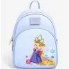 Loungefly Disney Tangled Young Rapunzel In Tiara Mini Backpack - BoxLunch Exclusive