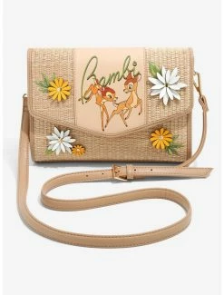 Our Universe Bambi Weaved Basket Crossbody Bag - BoxLunch Exclusive