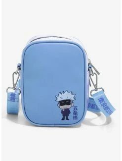 Jujutsu Kaisen Chibi First Year Jujutsu Sorcerers Pin Collector Crossbody Bag - BoxLunch Exclusive -Disney Mad Store 16704693 av3