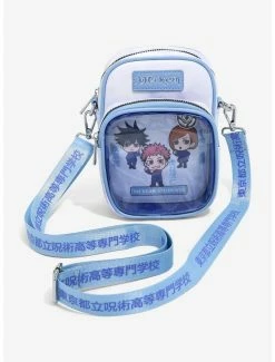 Jujutsu Kaisen Chibi First Year Jujutsu Sorcerers Pin Collector Crossbody Bag - BoxLunch Exclusive