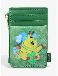 Loungefly Disney Pixar A Bug's Life Leaf Cardholder - BoxLunch Exclusive