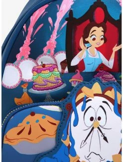 Loungefly Disney Beauty And The Beast Be Our Guest Mini Backpack - BoxLunch Exclusive -Disney Mad Store 16896861 av4