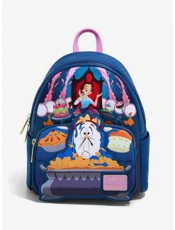 Loungefly Disney Beauty And The Beast Be Our Guest Mini Backpack - BoxLunch Exclusive