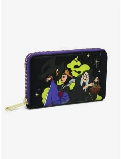 Loungefly Disney Snow White And The Seven Dwarfs Evil Queen Zip Wallet - BoxLunch Exclusive