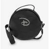 Boxlunch Disney Signature D Emblem Chevron Round Crossbody
