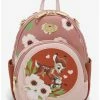 Disney Bambi Thumper & Bambi Watercolor Circle Portrait Convertible Mini Backpack - BoxLunch Exclusive