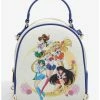 Pretty Guardian Sailor Moon Sailor Guardians & Black Moon Reversible Mini Backpack - BoxLunch Exclusive